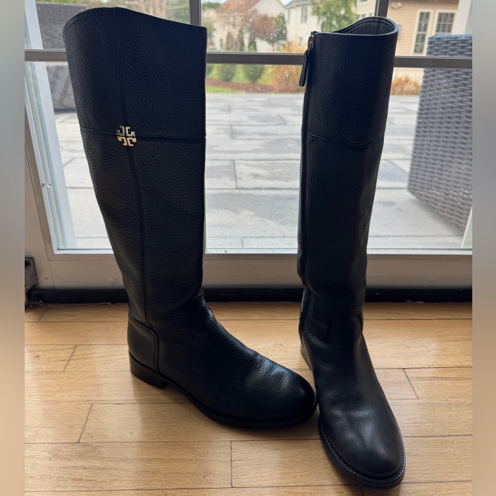 Black Tory Burch Boots